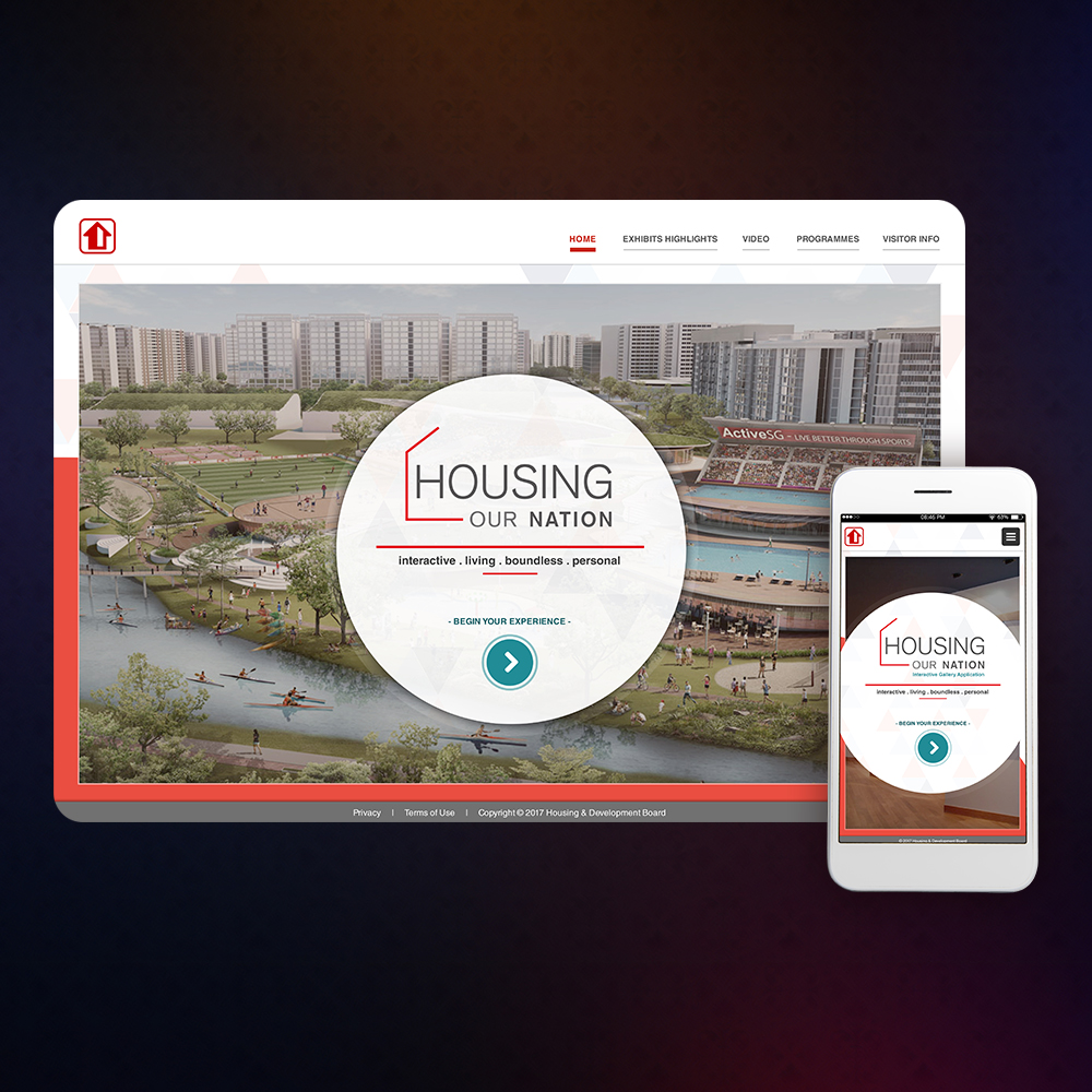 Web/App UI Design – HDB Smart Gallery (Concept Pitch)